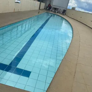 Flat Encantador Com Piscina E área De Lazer Apartamento Brasília